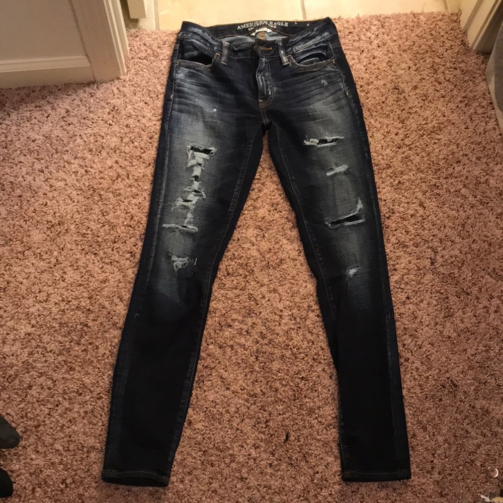 American eagle super stretch jeans